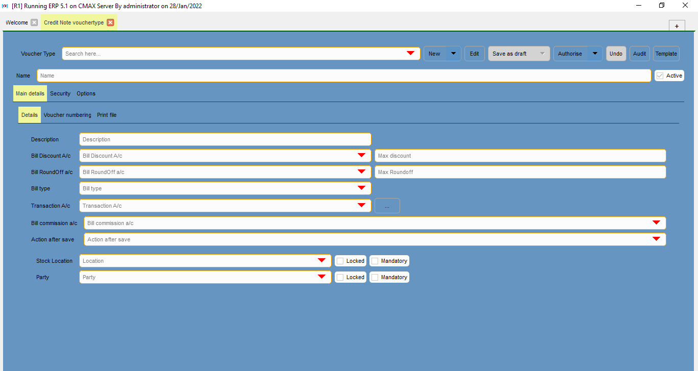 CreditNoteVoucherType